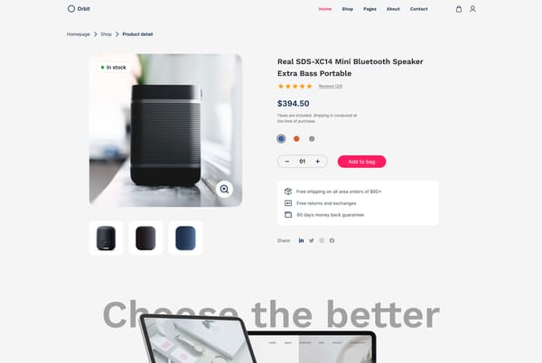 e-Commerce Website Design